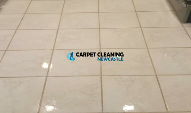 Tile cleaning after photo