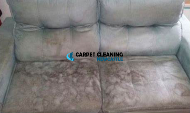 Upholstery cleaning before photo